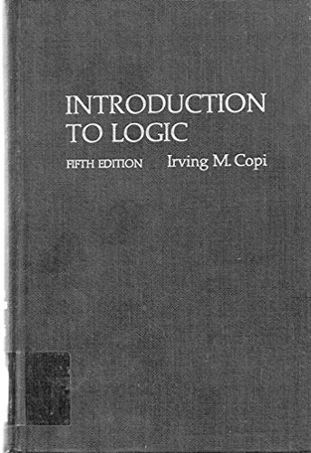 Introduction logic irving - introduction,
